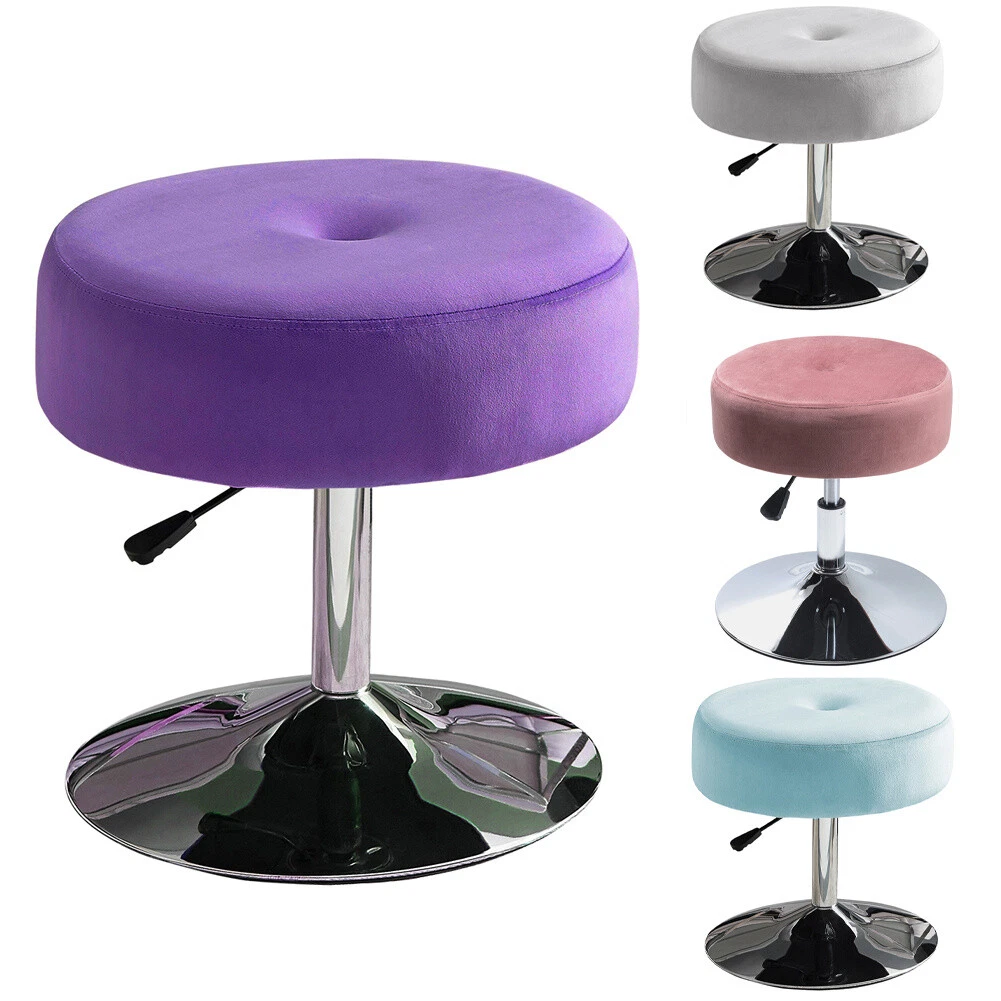 Adjustable Height Swivel Dressing Table Stool Piano Seat Makeup