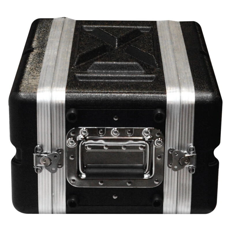 Lightweight 4 Space Compact ABS Rack Case - 4U PA DJ Shallow Rack Case - Image 4 of 4