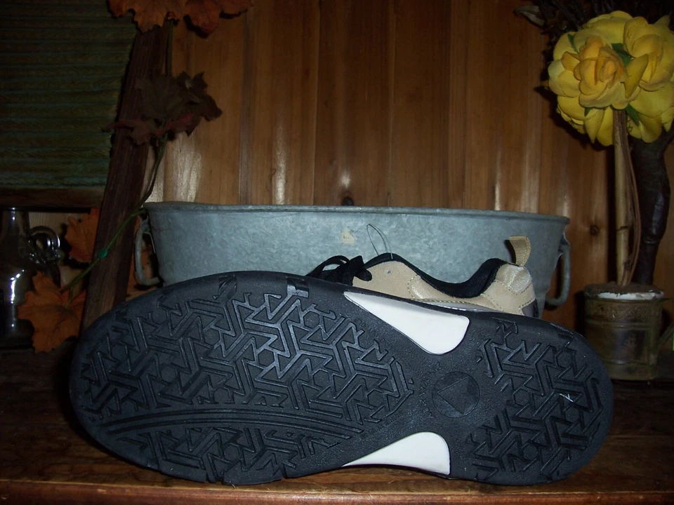 AIRWALK МУЖСКОЙ ЗАМШИ КОЖИ SNAKERS ТУФЛИ КОРИЧНЕВЫЙ РАЗМЕР 8 НА ОТКРЫТОМ ВОЗДУХЕ КРОССОВКИ SPORTS - Изображение 4 из 4