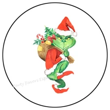 CHRISTMAS VILLAIN ENVELOPE SEALS LABELS STICKERS PARTY FAVORS