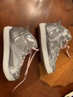 Pre Owned Very Nice 9 Light Mode/ Rechargeable Girl Skechers Size 2 Color Silver — photo 6