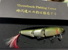 1 ct.HARD 2 FIND Throwback 6" Cranky HITCH swimbait lures Muskie baits bass