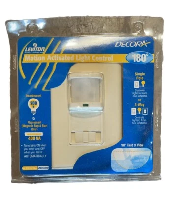 🔥(AN) ***QTY 2*** Leviton Decora PR180-1LA ***FREE SHIPPING***