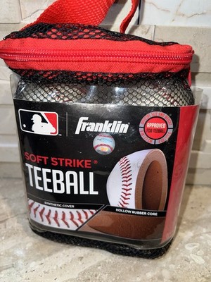 FRANKLIN Sports Soft-Strike--Tee-Ball Baseballs--4-Pack-