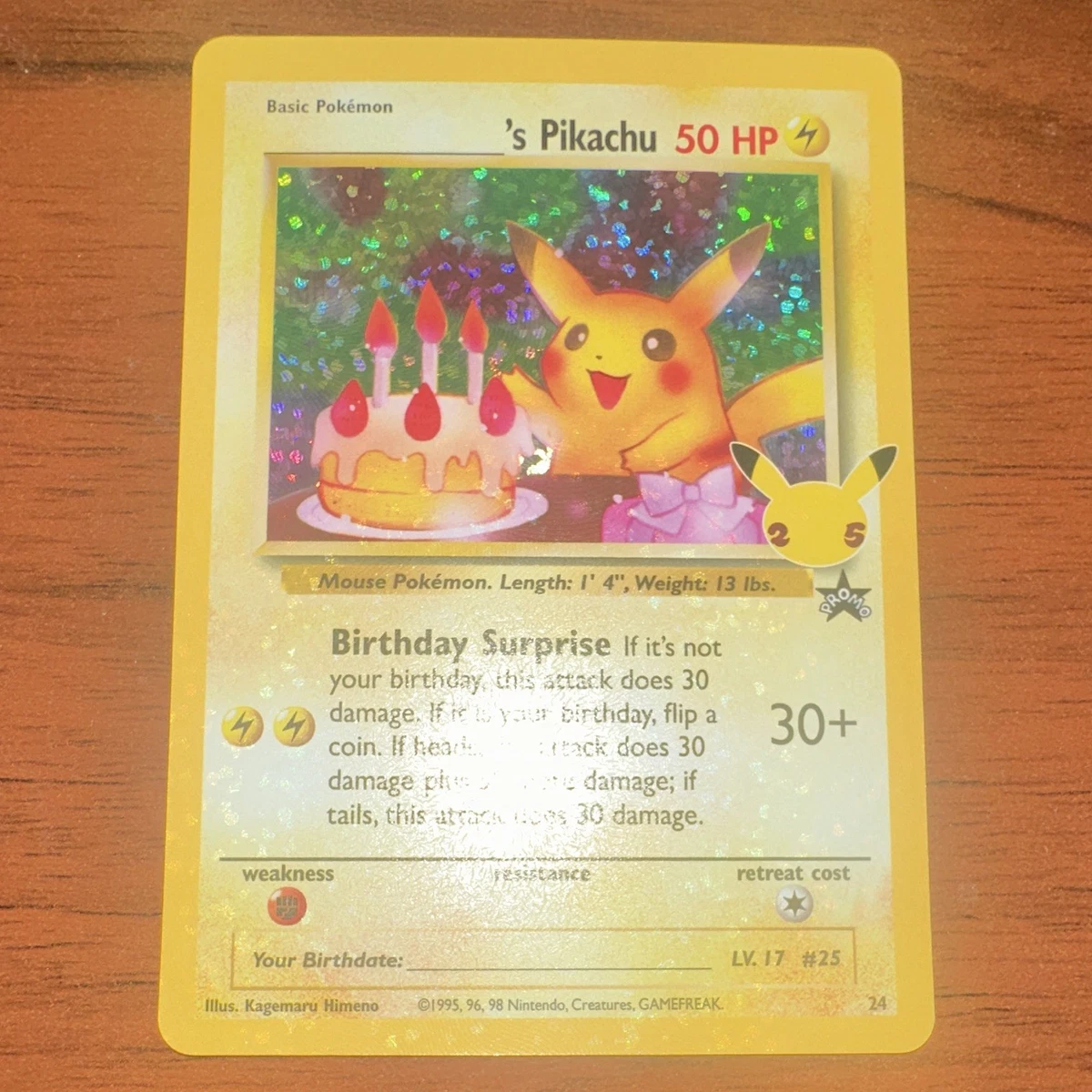 ______'s Pikachu Pokémon TCG Cards for sale | eBay