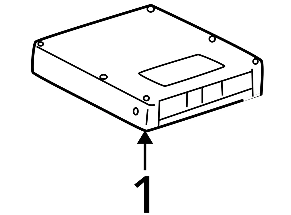 Módulo de control electrónico ECM del motor compatible con 04 SCION XB 3800507 Foto 4 de 4