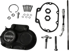 BAKER DRIVETRAIN Transmission Side Cover - Hydraulic - Fits M8 - Black