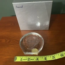 vintage Imperial Lenox hot air balloon collector's paperweight