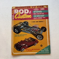 Rod & Custom Magazine April 1965 Volume 12 No. 13 Vintage