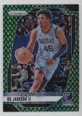 2024-25 Panini Prizm Jade Dragon Scale Prizm /48 GG Jackson II #208 1bi3