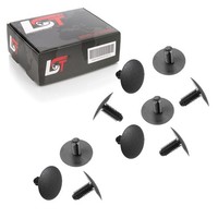 10X Befestigung Tannenbaum Clips Innenverkleidung Universal Ø 8Mm Kopf 32Mm