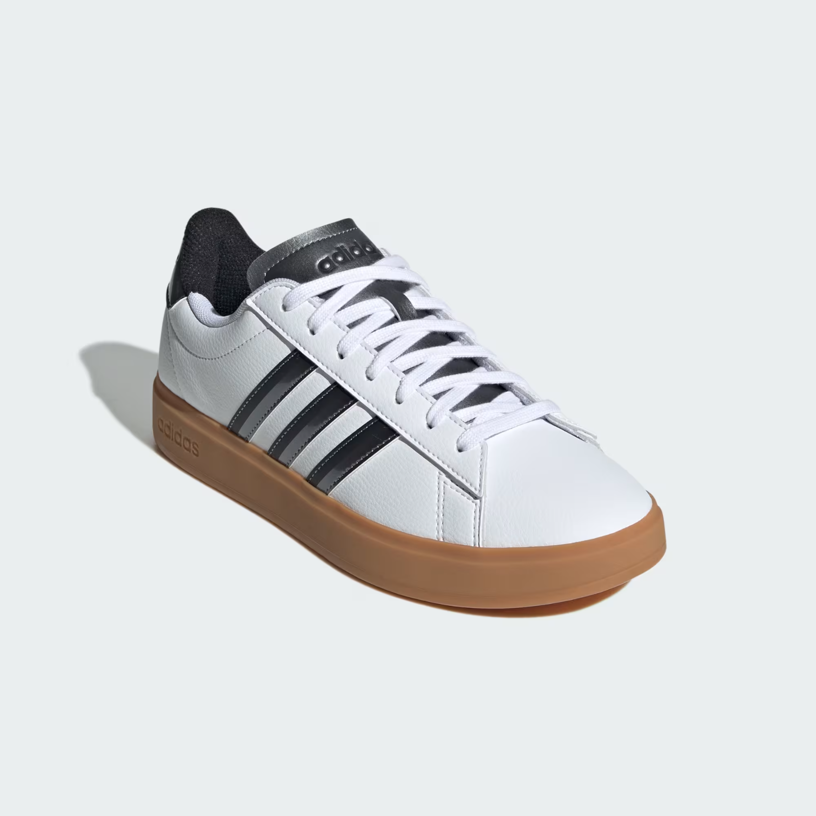 SAOLA Adidas Grand Court 2.0 bianco nero suola in gomma JH8683 donna taglia 6
