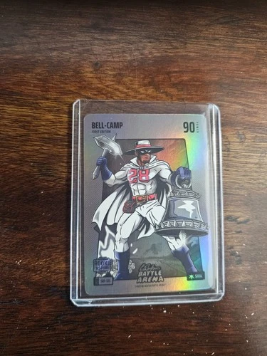2026 Battle Arena Silver Steel Battlefoil SP SBF-125 Bell-Camp Kristian Campbell
