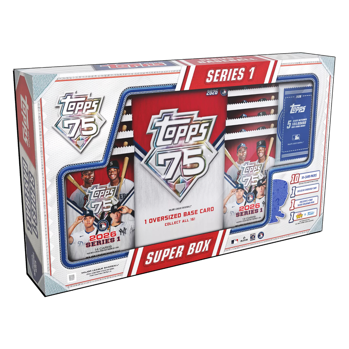 2026 Topps Baseball Series 1 Super Box Factory Sealed (147 Cards