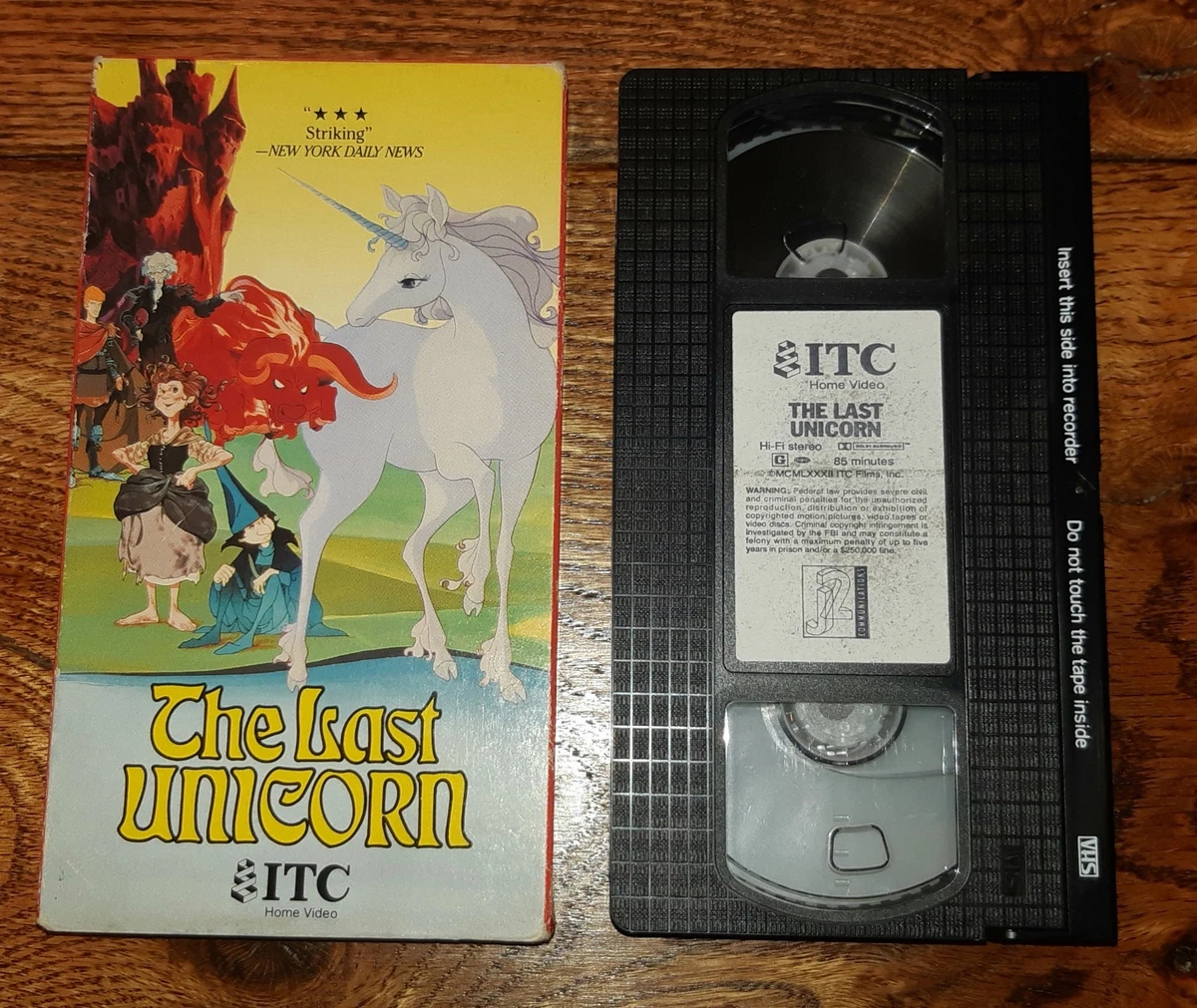 The Last Unicorn VHS Tapes for sale - eBay
