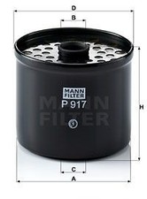 MANN-FILTER P917x Kraftstofffilter für ALFA ROMEO AUDI BEDFORD CITROËN FORD VW