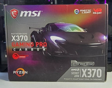 MSI X370 Gaming Pro Carbon AM4 ATX Motherboard DDR4 RGB M.2 Boxed