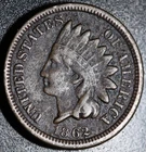 1862 INDIAN HEAD CENT - VF VERY FINE Details