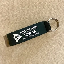 Big Island Toyota Hawai’i Mahalo Neoprene Auto Dealer Advertising Key Chain Fob
