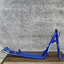 Dyno Zoot Scoot BMX Kick Scooter Frame Fork Blue GT Bicycles 90s 00s Vintage