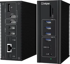 USB C 3.2 Docking Station - INTPW 16 in 1 Laptop Docking Station for M1 MacBook