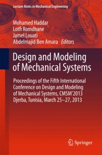 Thumbnail - Design And Modeling Of Mechanical Systems Proceedings Of The Fifth
