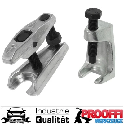 SATRA 2-tlg Profi Kugelgelenk Ausdrücker Spurkopf Traggelenk Spurstangen Kopf Abzieher