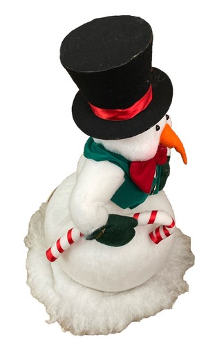1997 Vintage Trendmasters Inc 17.5” Tall Beautiful Snowman Power On/off Light - Picture 2 of 6