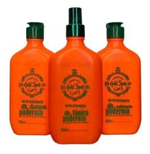Kit Tratamento Tonico Poderoso Shampoo Condicionador - Gold Spell