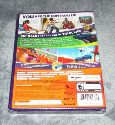 Kinect Joy Ride for Xbox 360 Brand New / Fast Shipping! - Picture 2 of 3