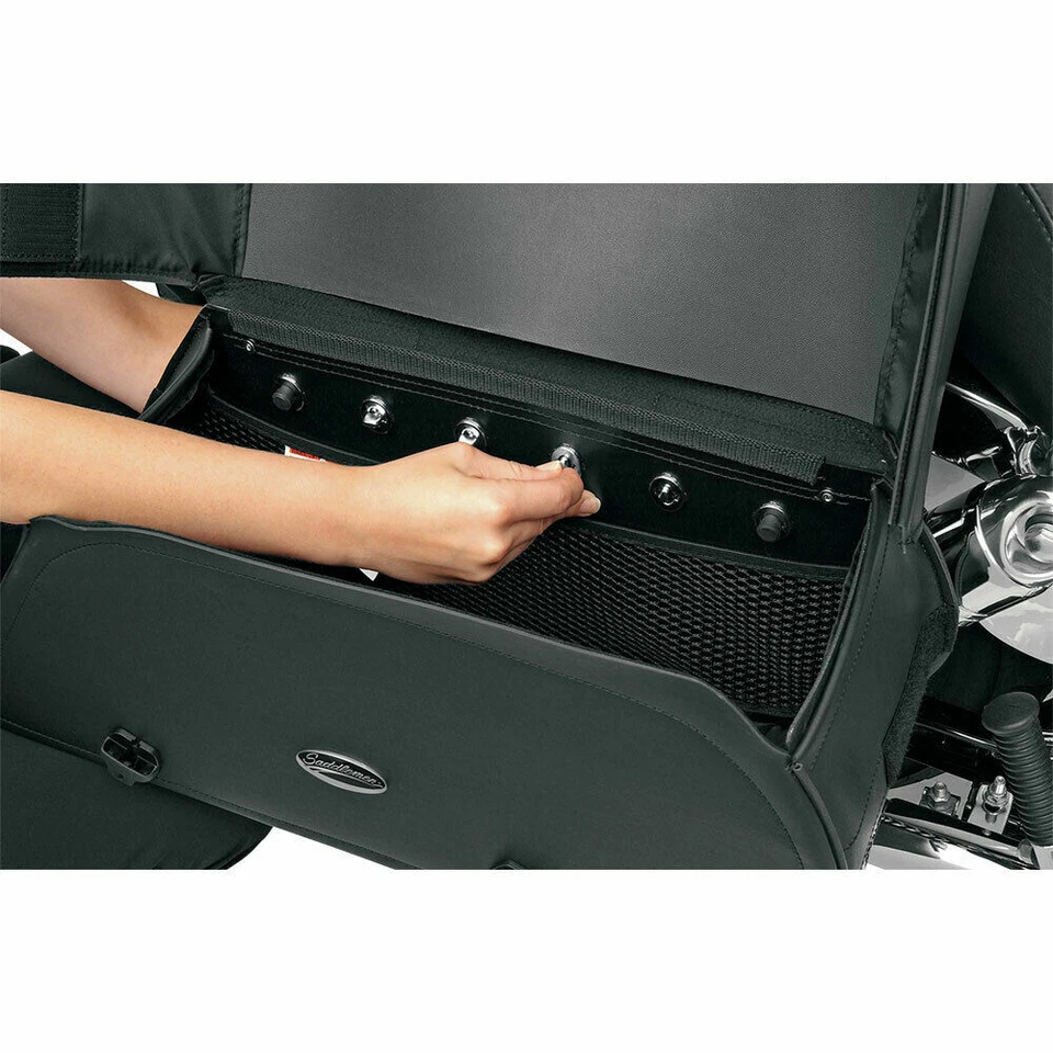 Alforjas inclinadas para motocicleta Saddlemen Cruis'N X-Jumbo multiajuste Foto 3 de 3