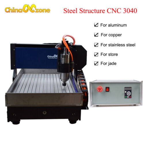 Fresatrice per incisione router in acciaio CNC 3040 3 assi Mach 3 USB FAI da te - Foto 2 di 12