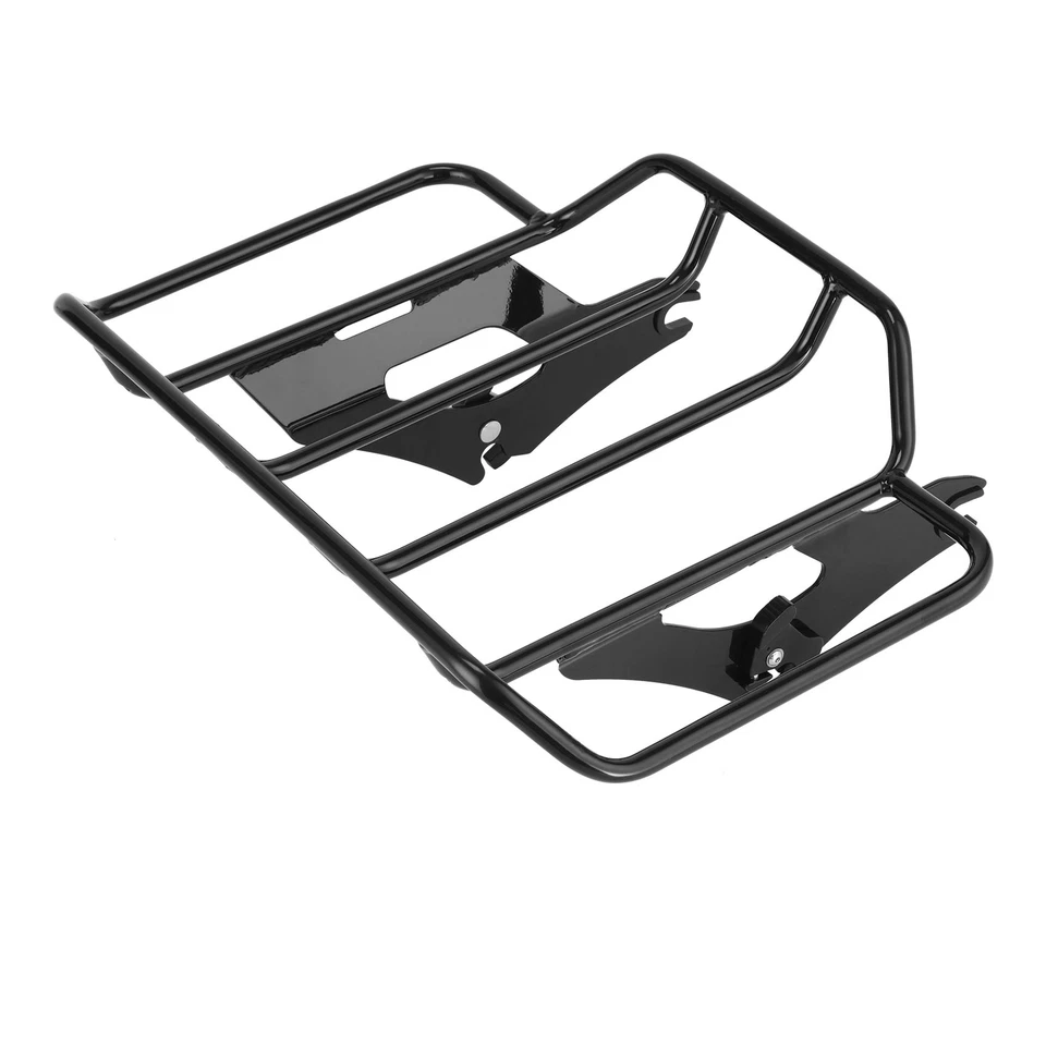 Bagageiro traseiro liberação rápida compatível com Harley Touring Street Road Glide 2014+ - Imagem 3 de 4