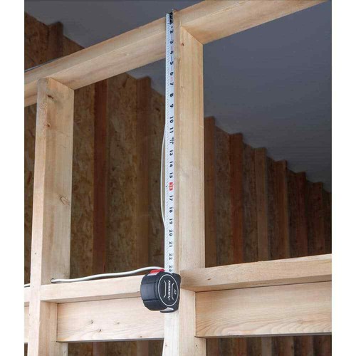 Husky Tape Measure 25FT Measuring Tool Lockable Durable Rubber Grip Nylon 2-Pack - Picture 8 of 9