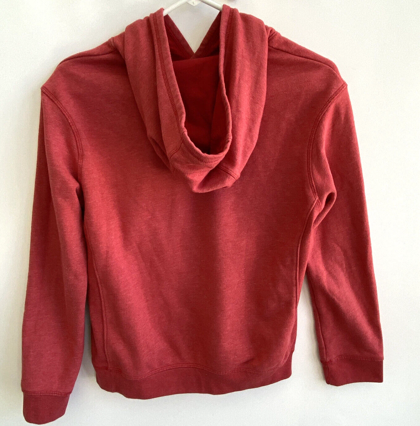 VETEMENTS Felpa con cappuccio UNDER ARMOUR Project Rock Blood Sweat Respect Pullover Rosso Ragazzo Gioventù L