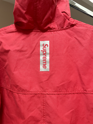 Supreme Men's Full Zip Facemask Jacket Red Spring-Summer Supreme Men's Full Zip Facemask Jacket Red Spring-Summer