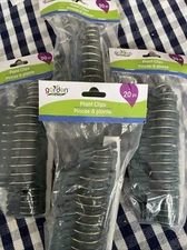 4 X Garden Collection Mix Bag of 20 Big & Small Reusable Plant Clips