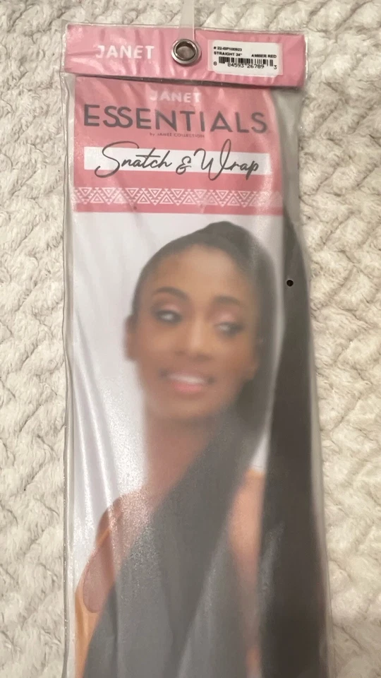 Hair Extensions-Straight Hair 24” Long Soft Texture Snatch And Wrap Wig Ponytail - Image 3 of 4