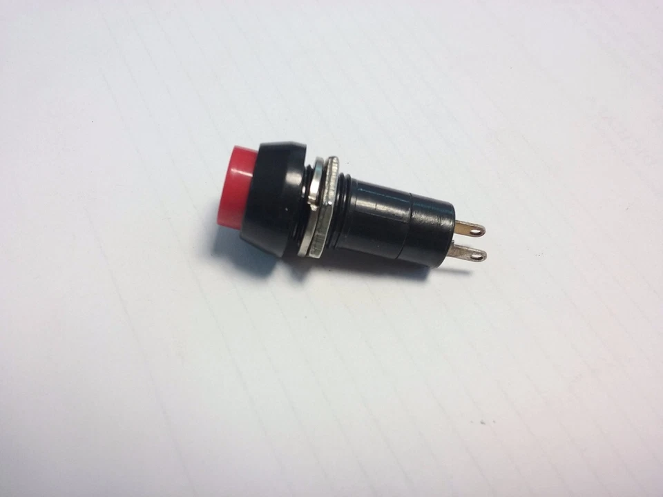 INTERRUTTORE A PULSANTE 1A 250VAC