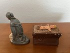 9 pc Vtg Christmas NATIVITY SCENE  Plaster Chalkware  Handpainted — photo 7