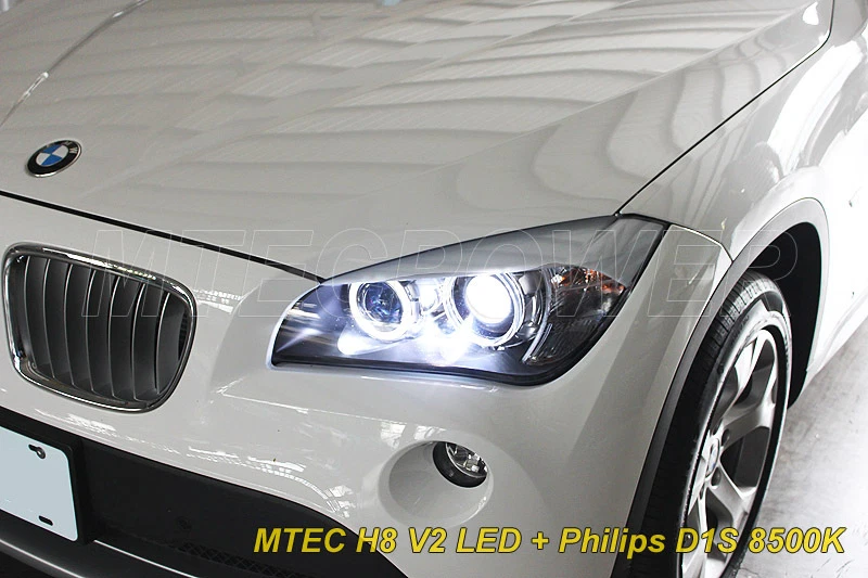 MTEC H8 V3 26W CREE LED Ojo de Ángel Halo Anillo Bombillas PARA BMW E84 X1 2010-2013 Foto 4 de 4