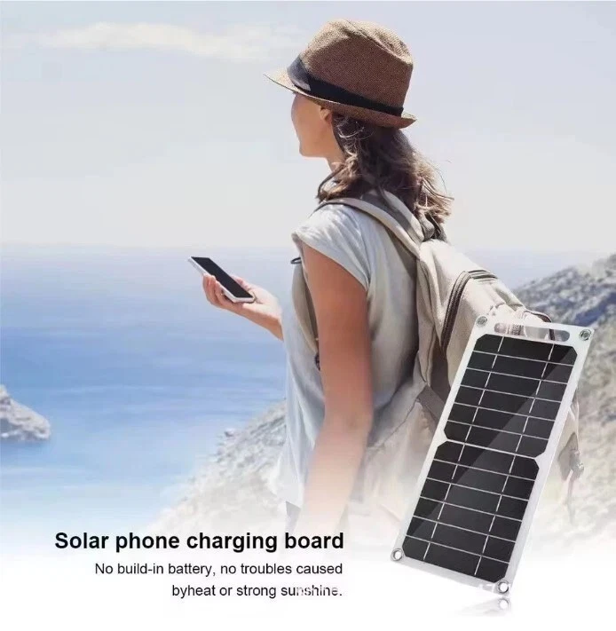 Solar Panel 30W USB Typ-C Wasserdicht Outdoor Camping Wandern Ladegerät - Bild 4 von 4