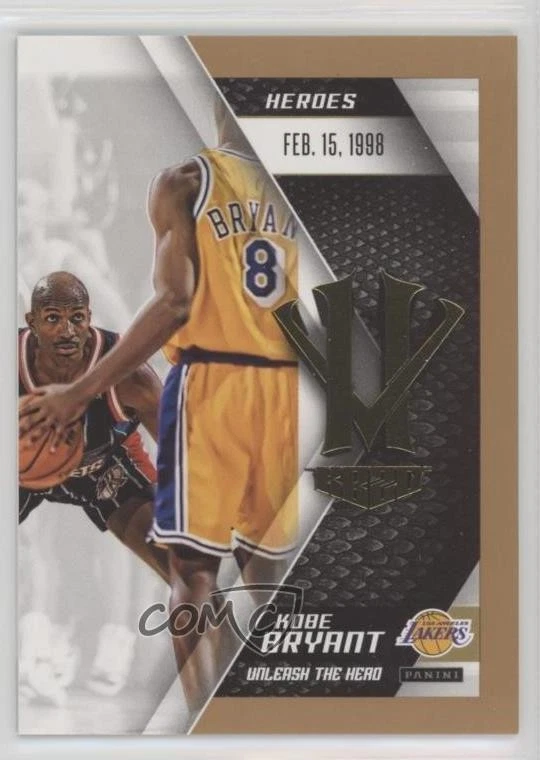 2015-16 Panini Kobe Bryant HeroVillain Basketball Trading Cards