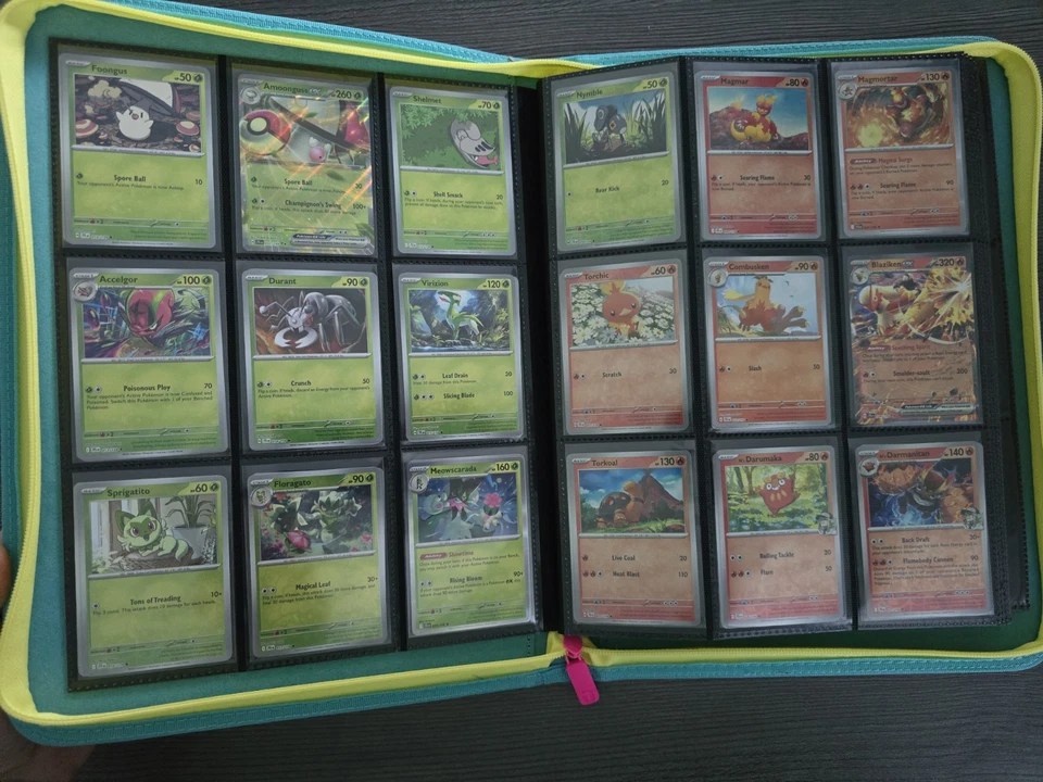 Pokemon TCG - Journey Together 99.9% Complete Master Base Set 1st edition binder - Image 4 of 4