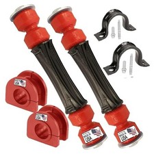 6PC Front Sway Bar Stabilizer Link CODE RED Front Link Bracket/Bushing Kit