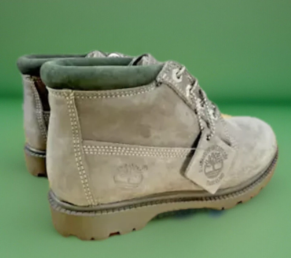 Timberland Nellie Women Waterproof Nubuck 6" Boots 22373 Green & Gray Size 6.5M - Image 4 of 4