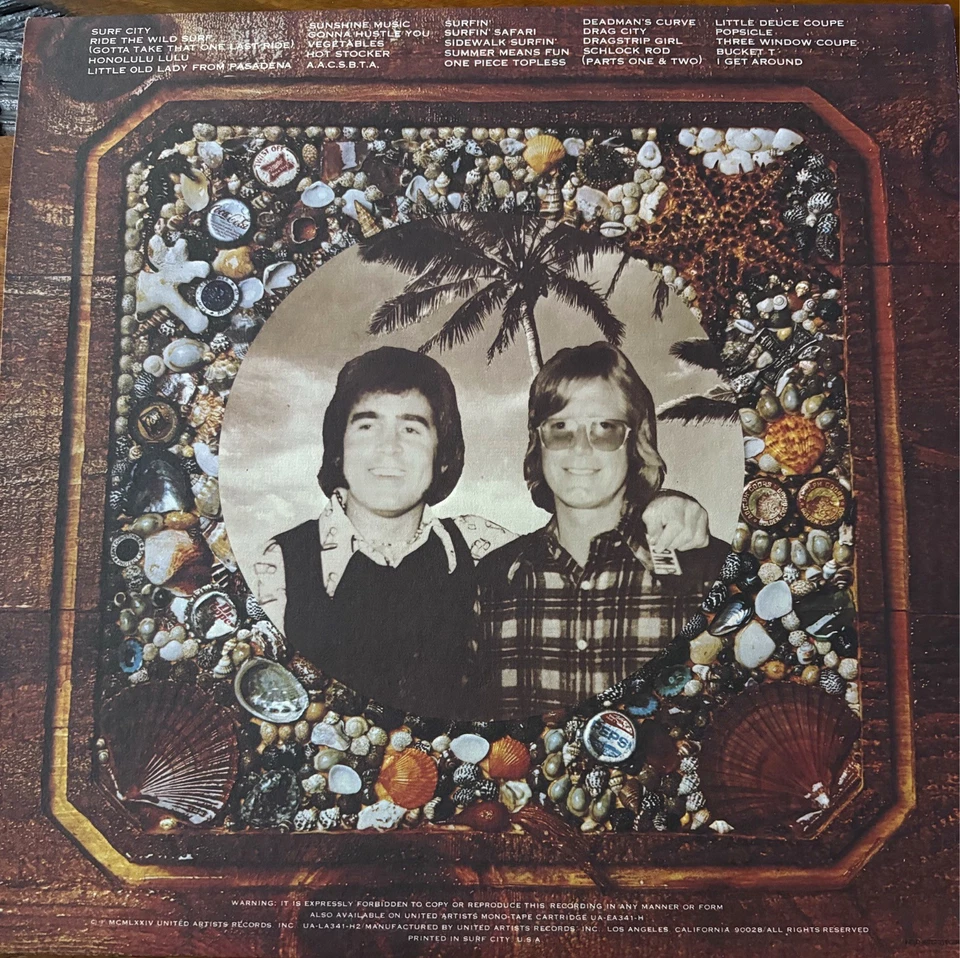 JAN & DEAN - Gotta Take That One Last Ride VINYL 2 x LP 1974 United Artists MC1 - Image 2 of 3