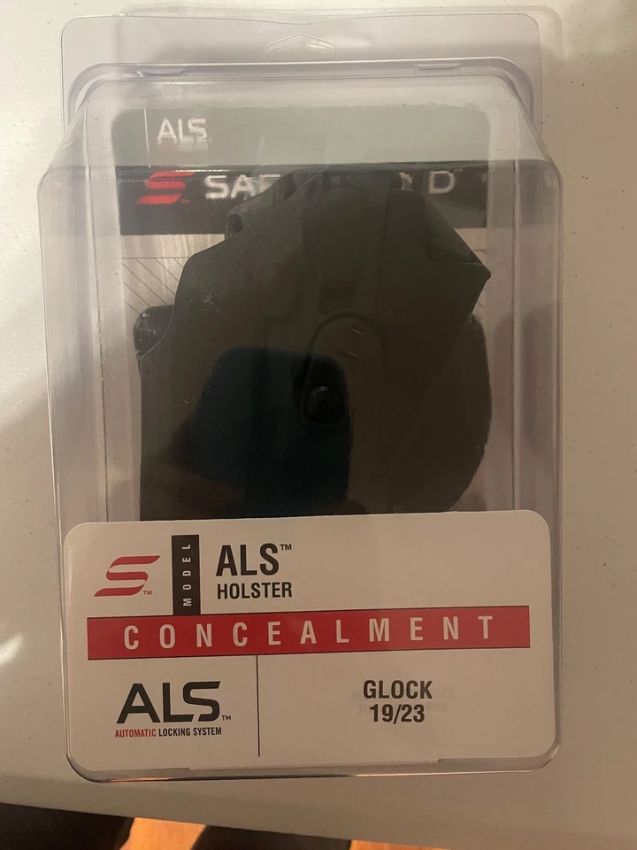 Safariland 7378RDS 7TS ALS Paddle/Belt Holster For Glock 19 Gen 4+5 w/X300U, RH - Image 2 of 4