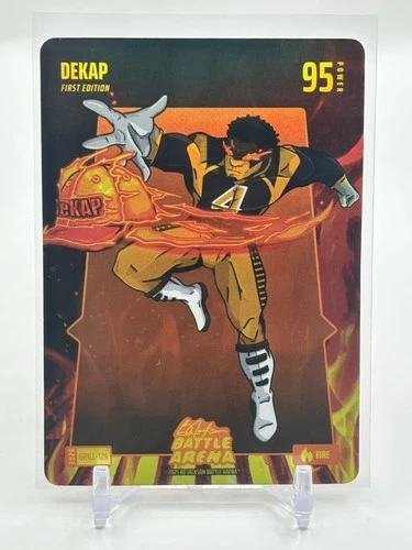 2026 Bo Jackson Battle Arena Griffey “Dekap” DK Metcalf Fire Battle Foil SP