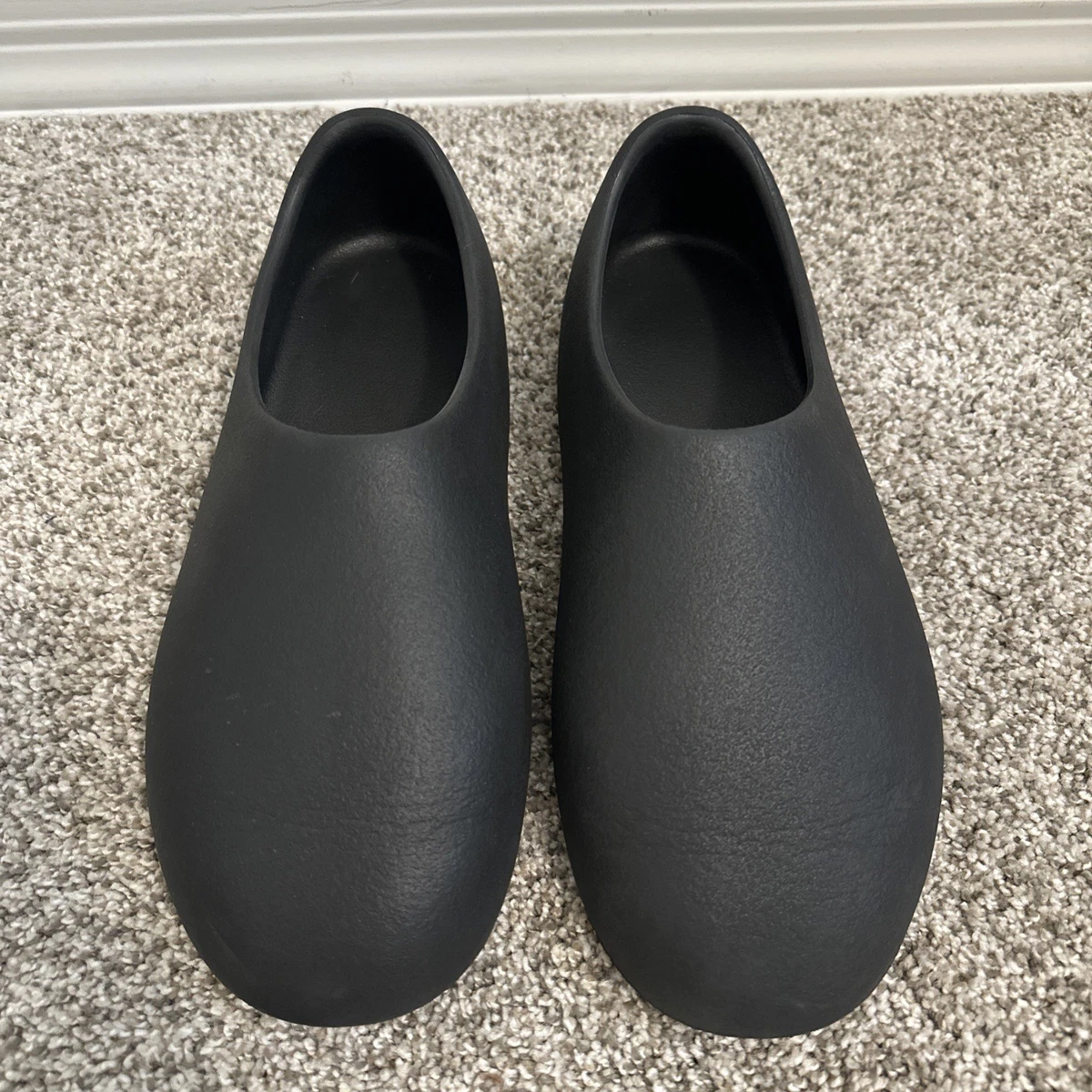 Black Rubber Slippers for Men for sale | eBay
